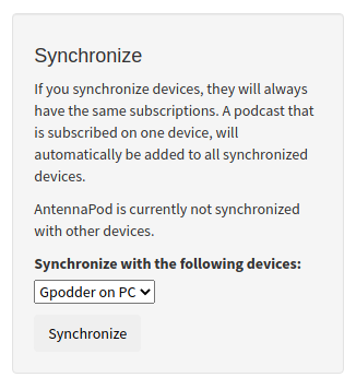 synchroniser